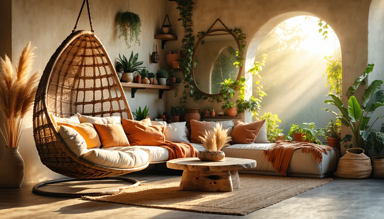 AI Boho interior